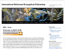 Tablet Screenshot of iref.nl
